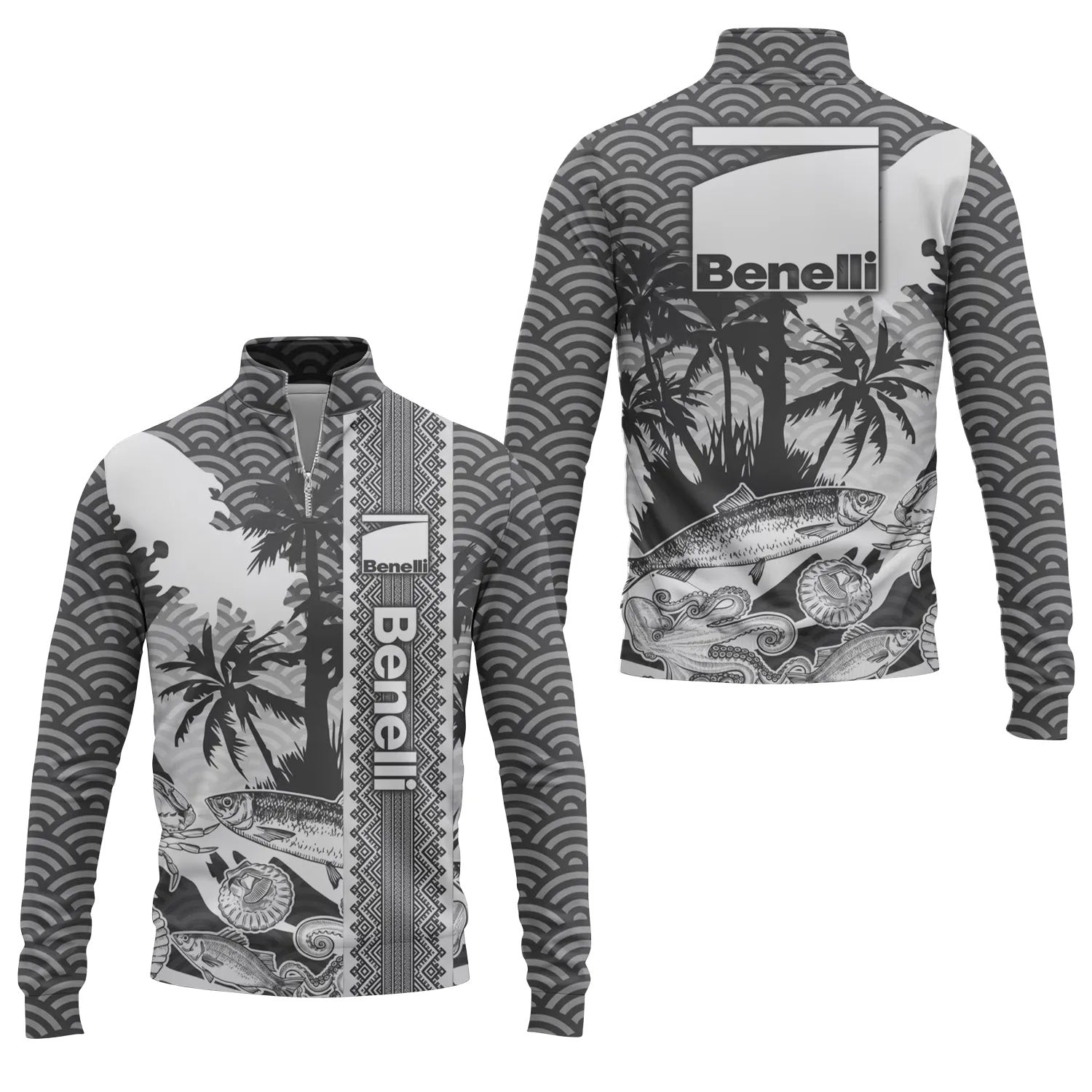 Benelli Quarter-zip Pullover SHW038