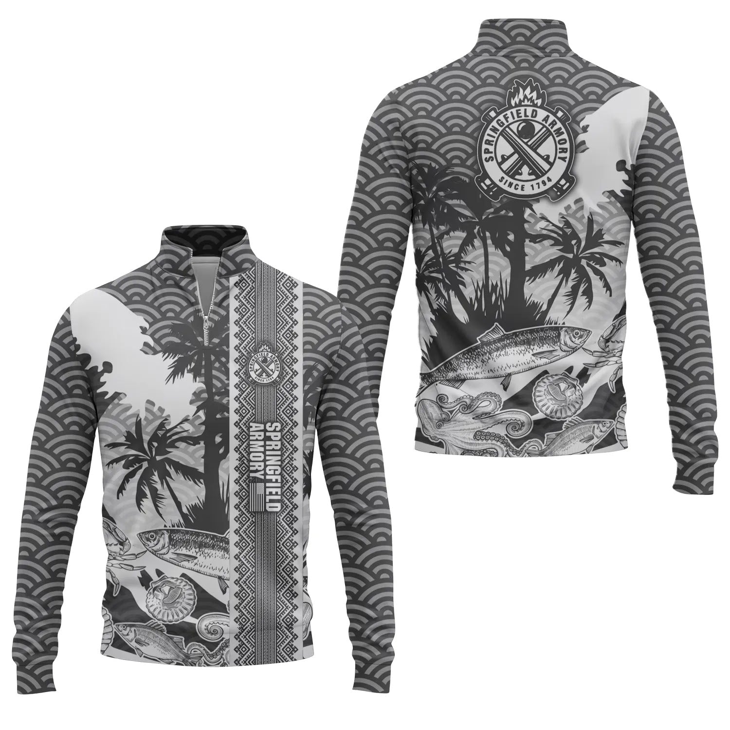 Springfield Armory Quarter-zip Pullover SHW038