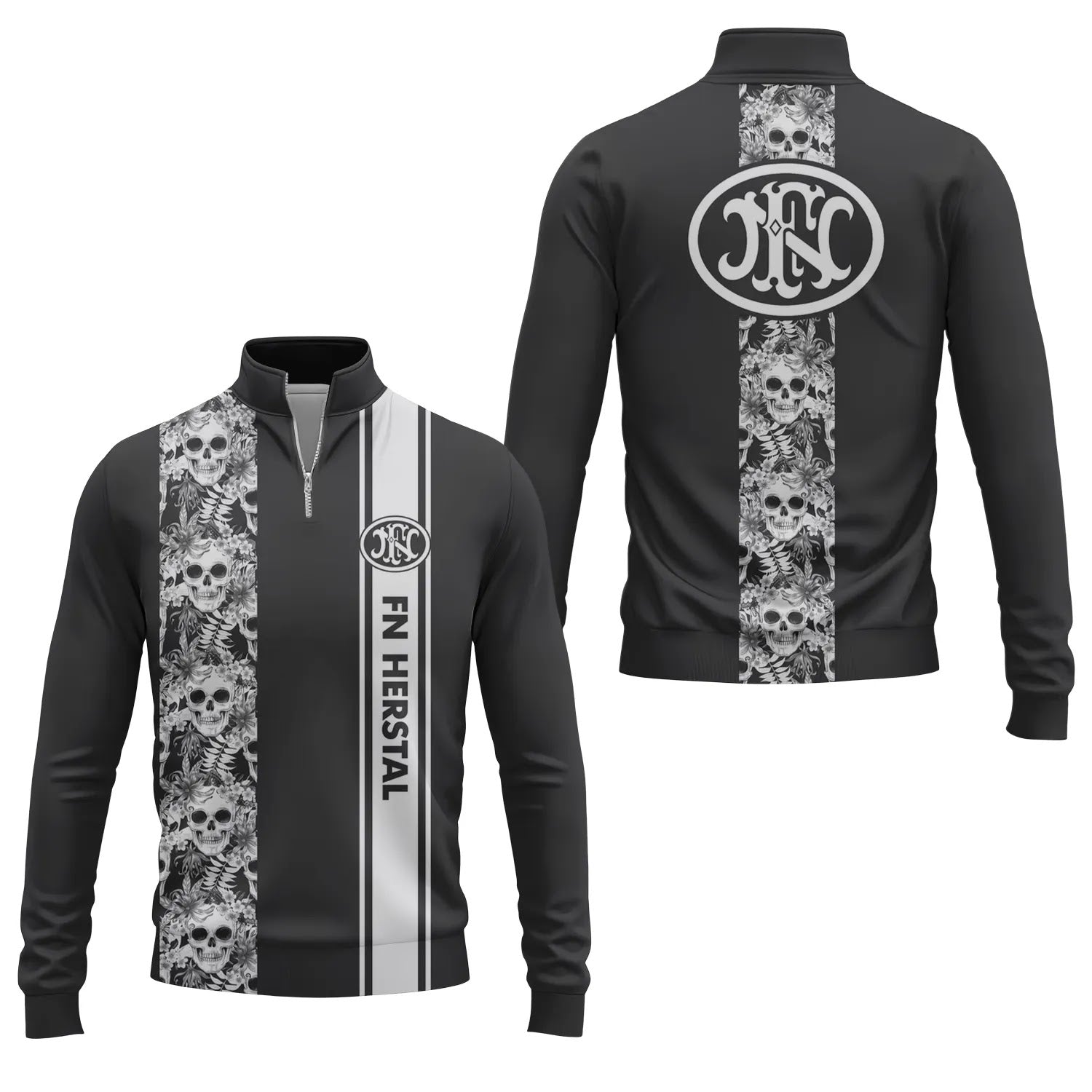 FN Herstal Quarter-zip Pullover SHW042