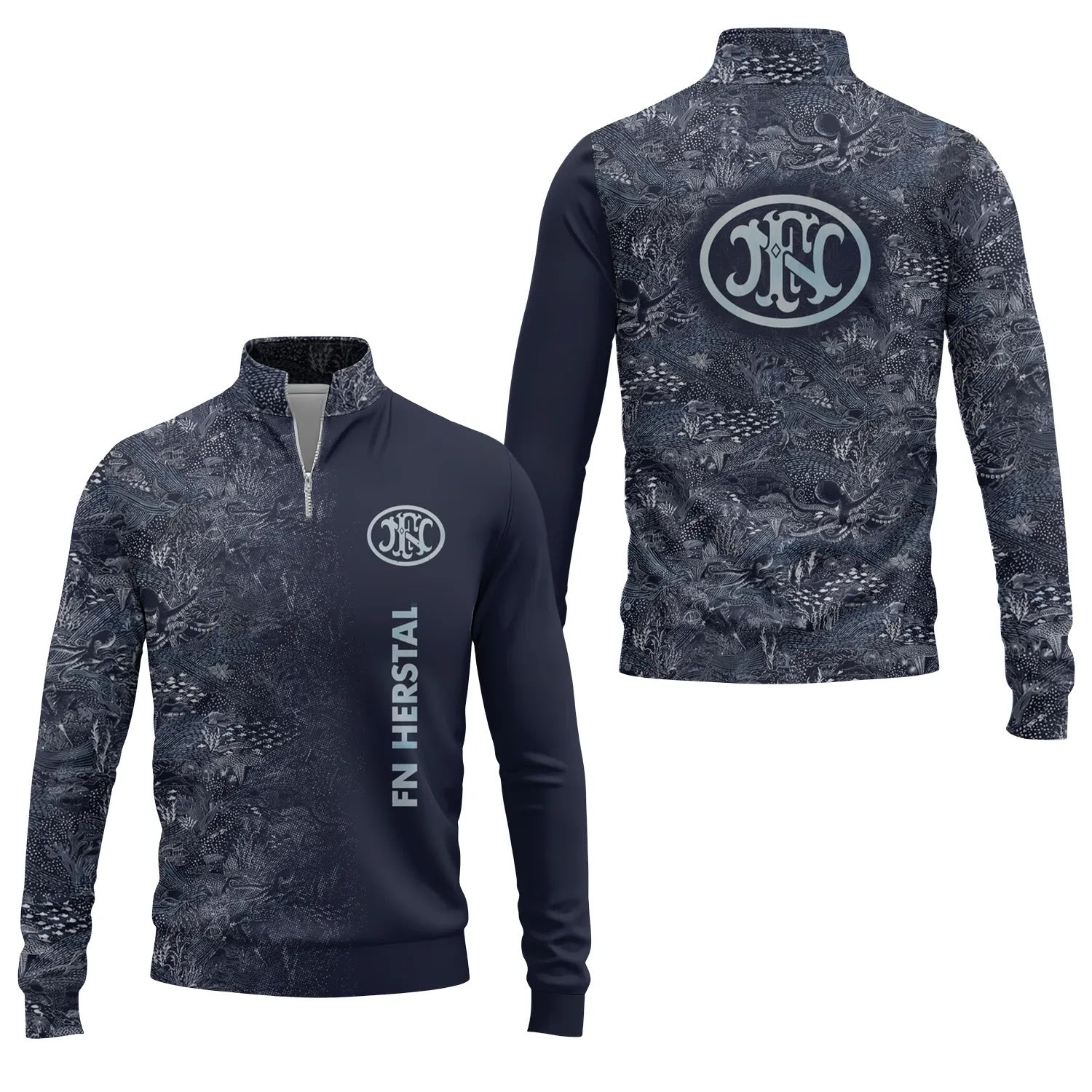 FN Herstal Quarter-zip Pullover SHW006