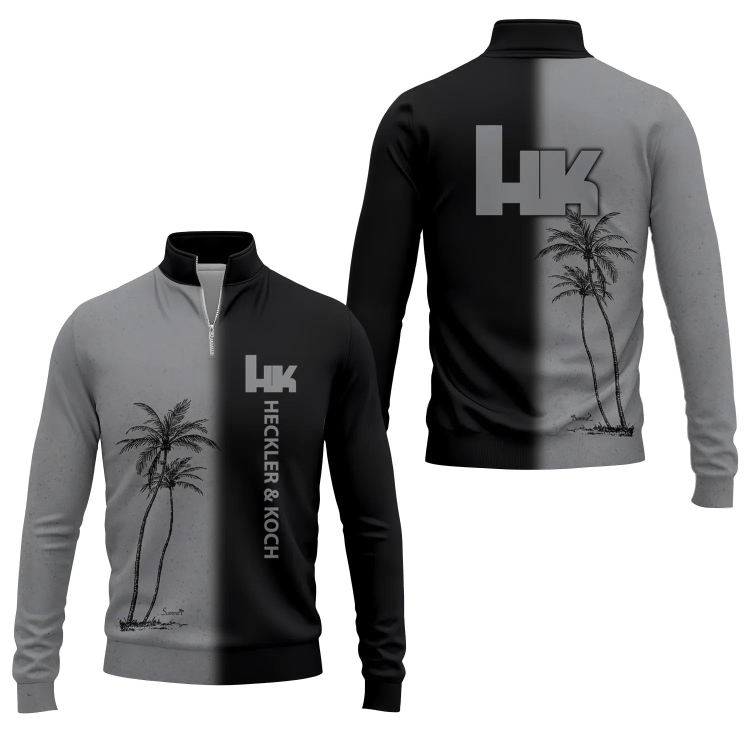 Heckler & Koch (H&K) Quarter-zip Pullover SHW037