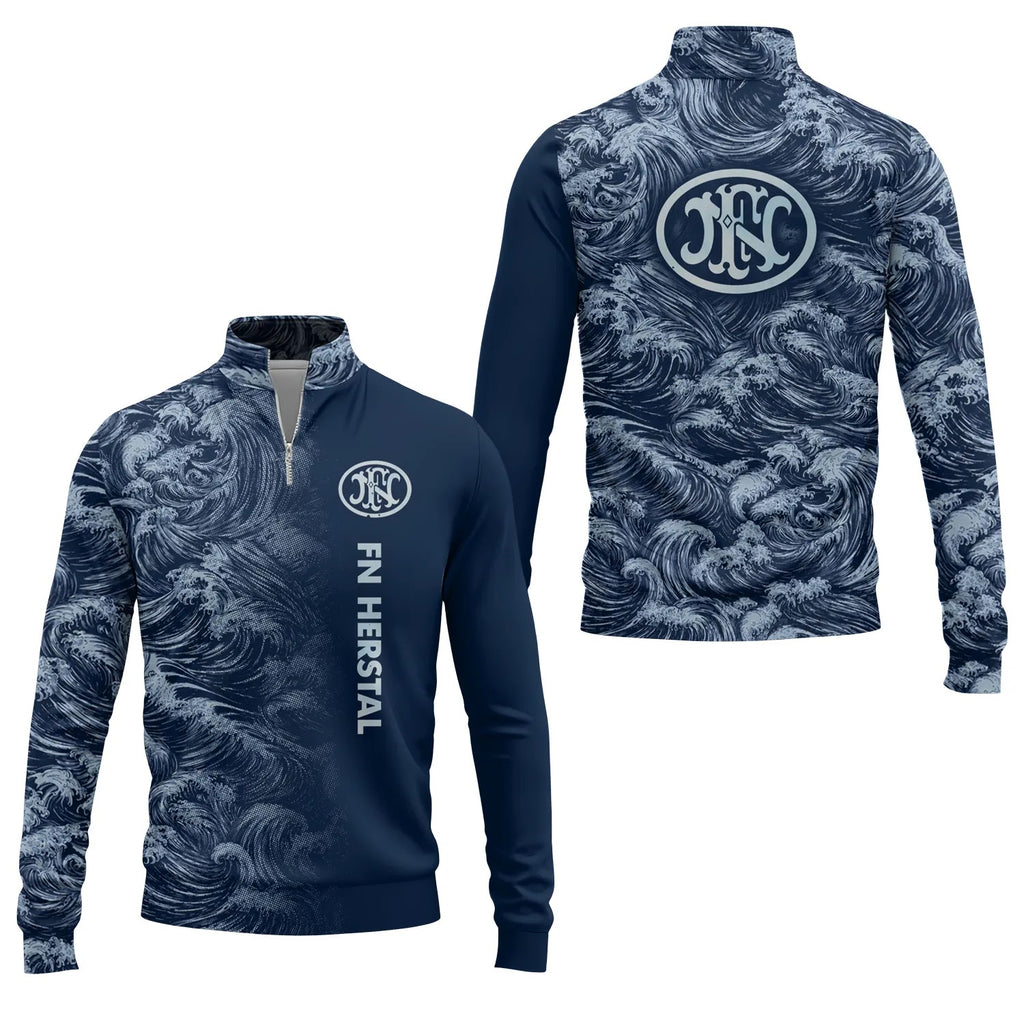 FN Herstal Quarter-zip Pullover SHW010