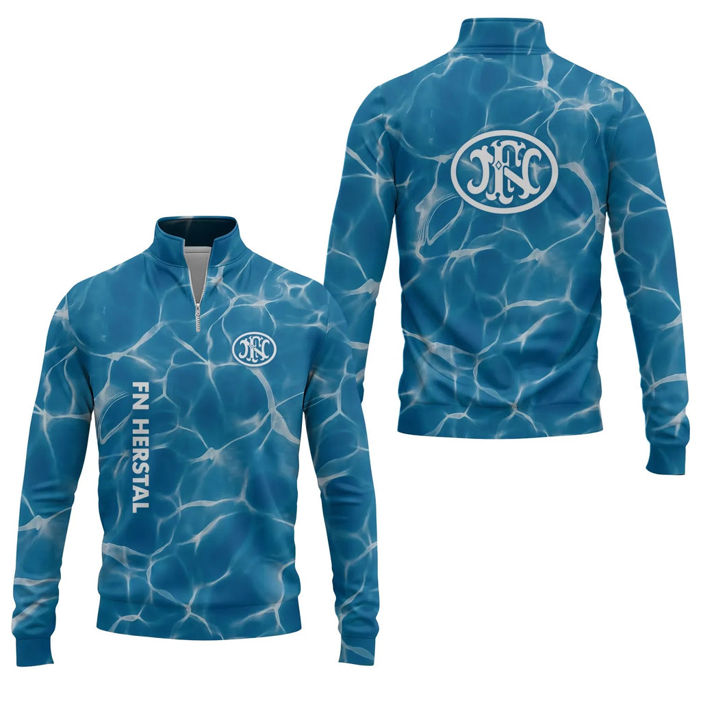 FN Herstal Quarter-zip Pullover SHW035