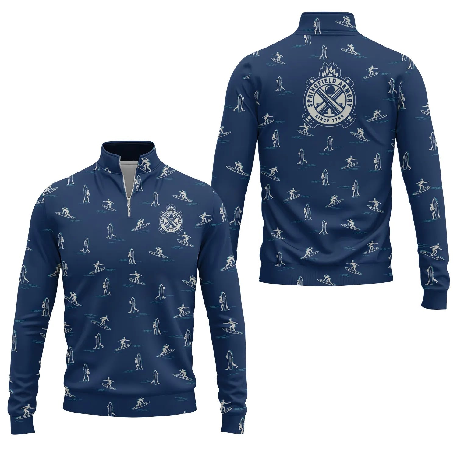 Springfield Armory Quarter-zip Pullover SHW011