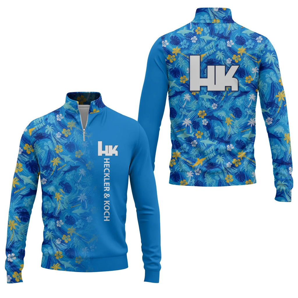 Heckler & Koch (H&K) Quarter-zip Pullover SHW027