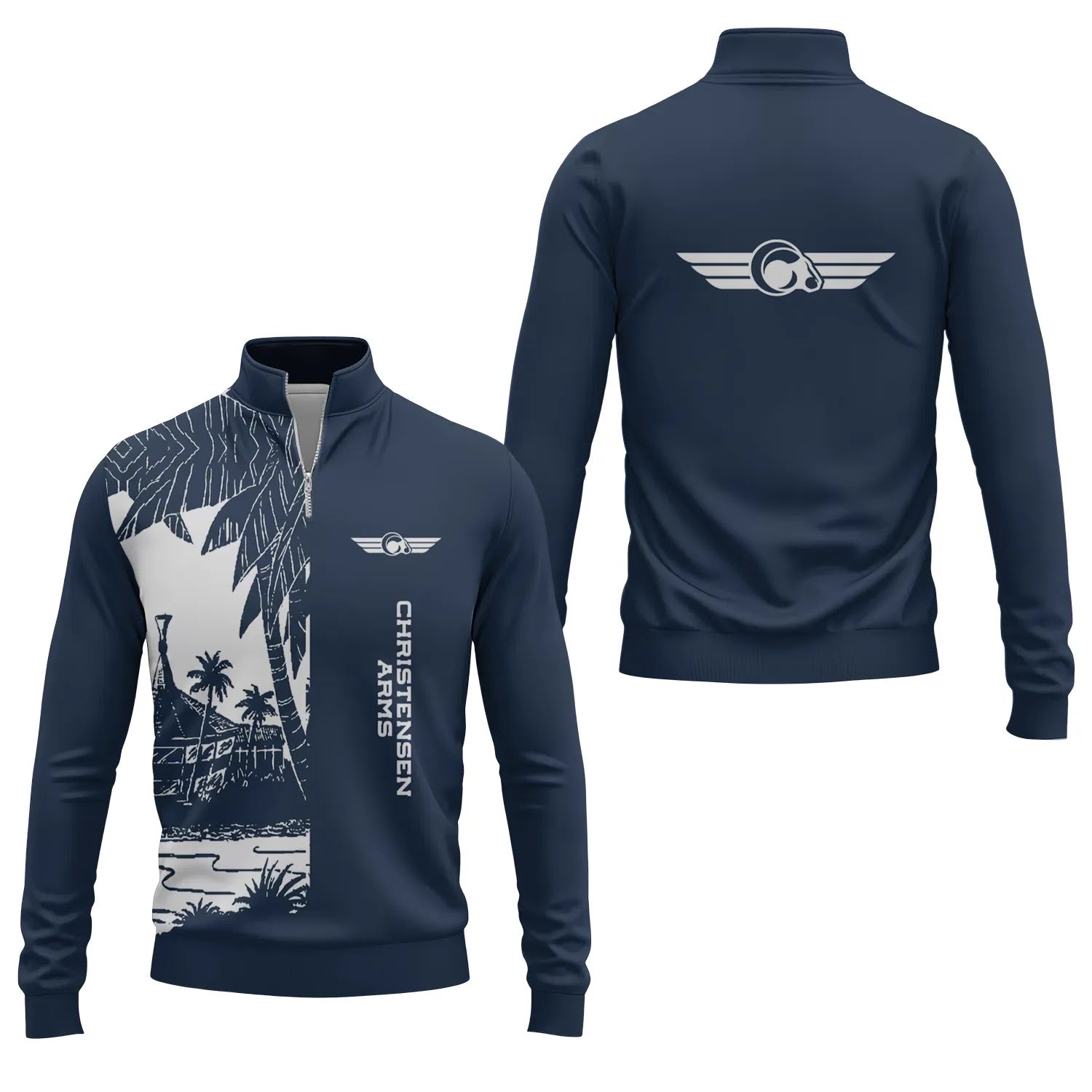 Christensen Arms Quarter-zip Pullover SHW031