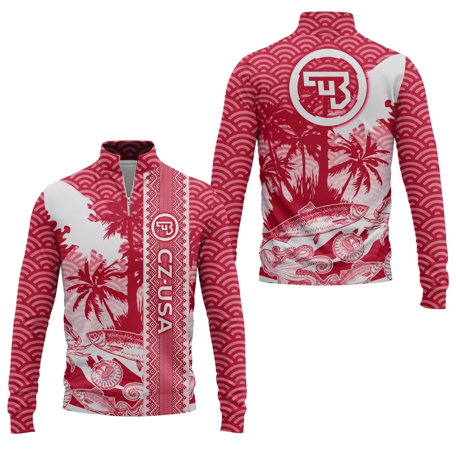 CZ-USA Quarter-zip Pullover SHW038