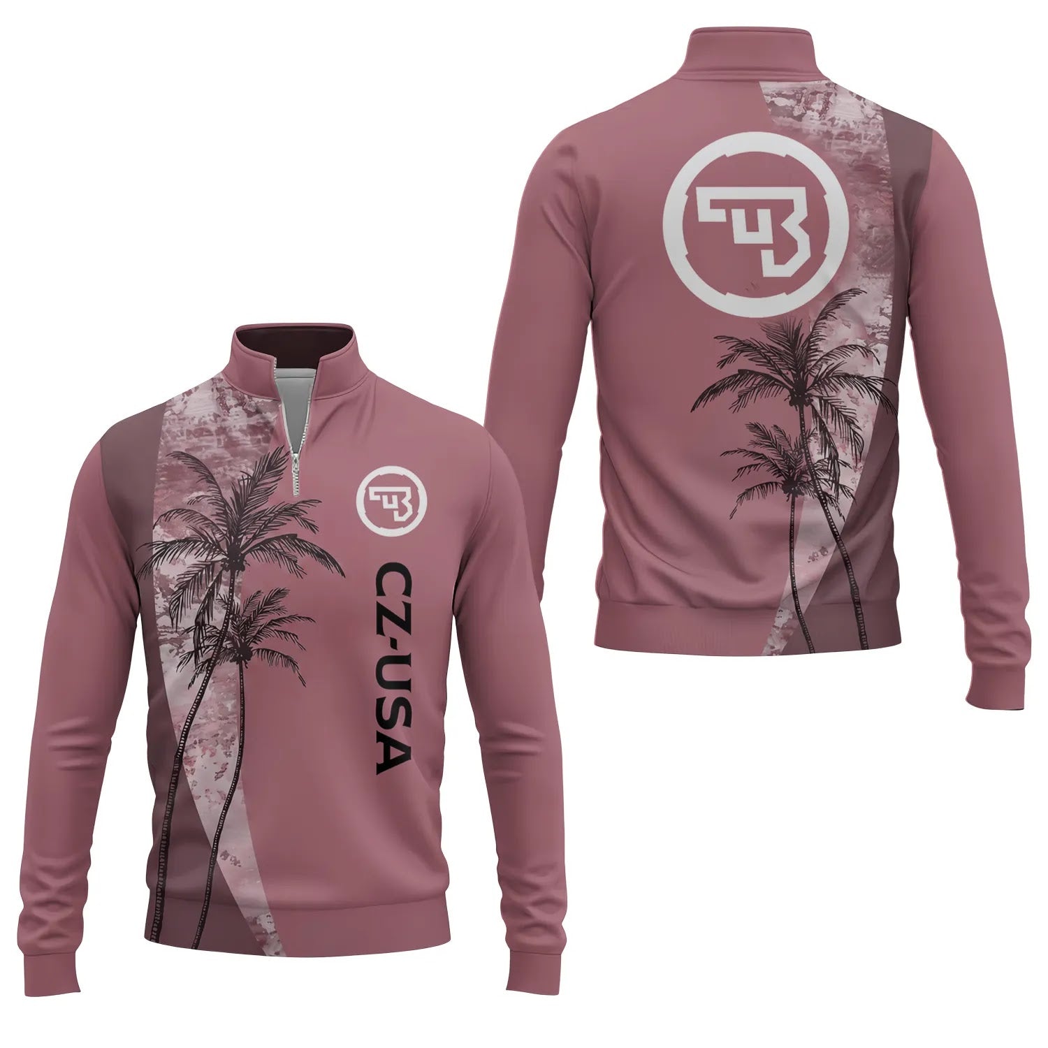 CZ-USA Quarter-zip Pullover SHW071