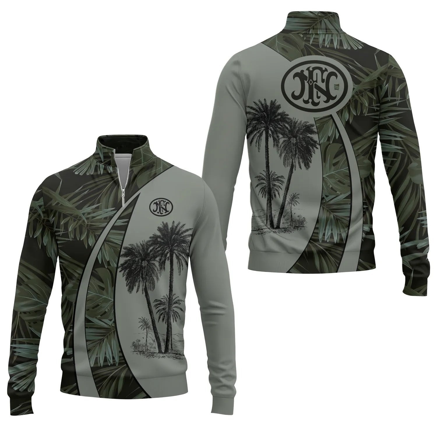 FN Herstal Quarter-zip Pullover SHW063