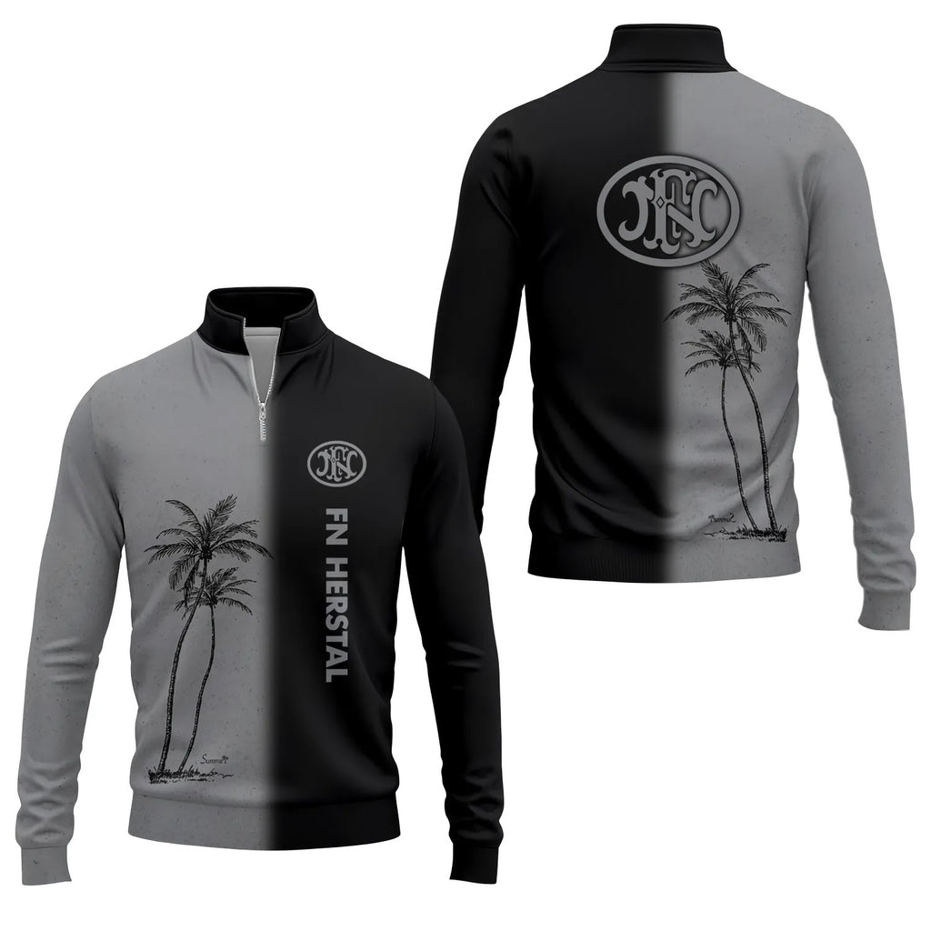 FN Herstal Quarter-zip Pullover SHW037