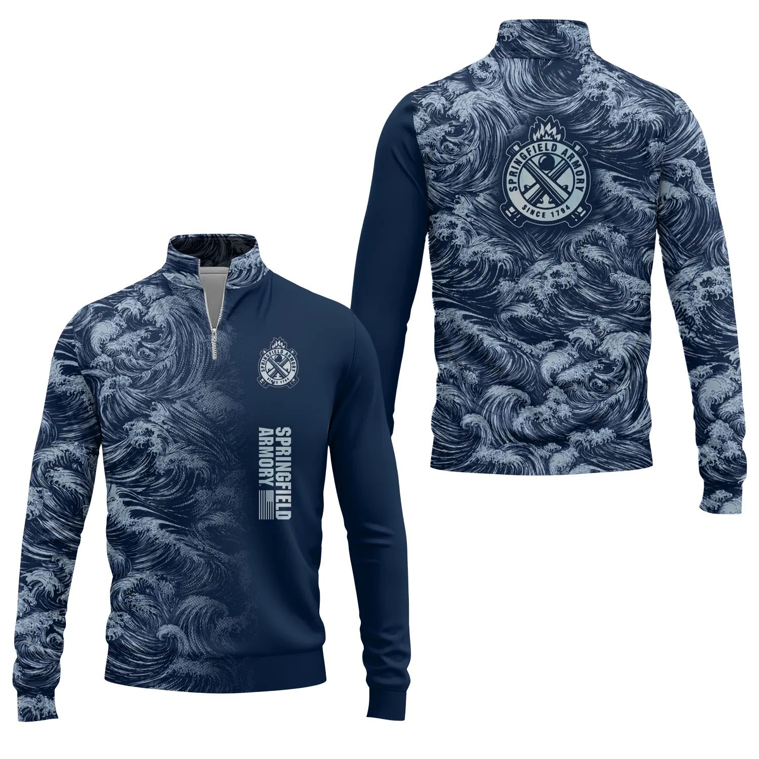 Springfield Armory Quarter-zip Pullover SHW010