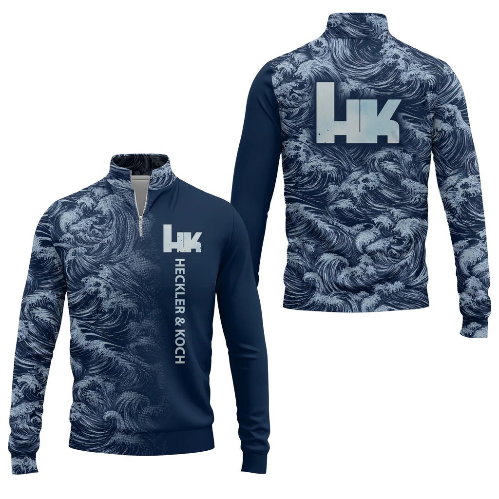 Heckler & Koch (H&K) Quarter-zip Pullover SHW010
