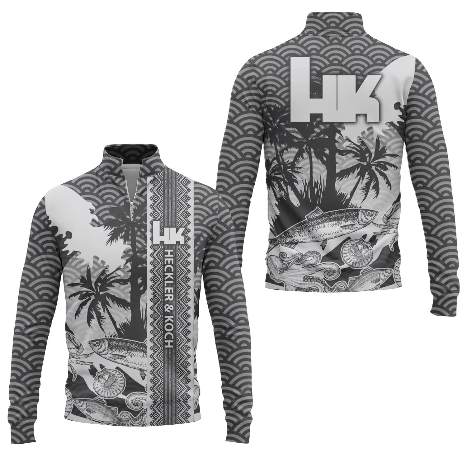 Heckler & Koch (H&K) Quarter-zip Pullover SHW038