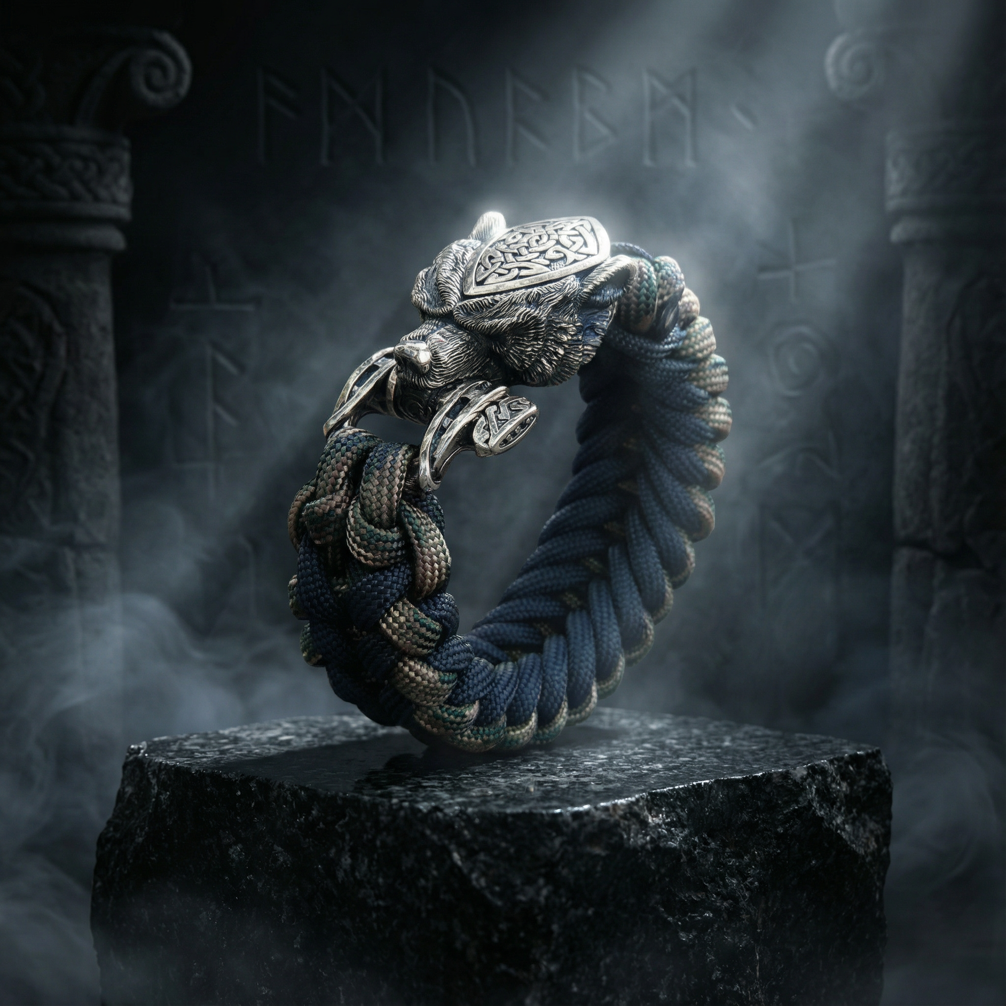 Vikings Bear Paracord Bracelet