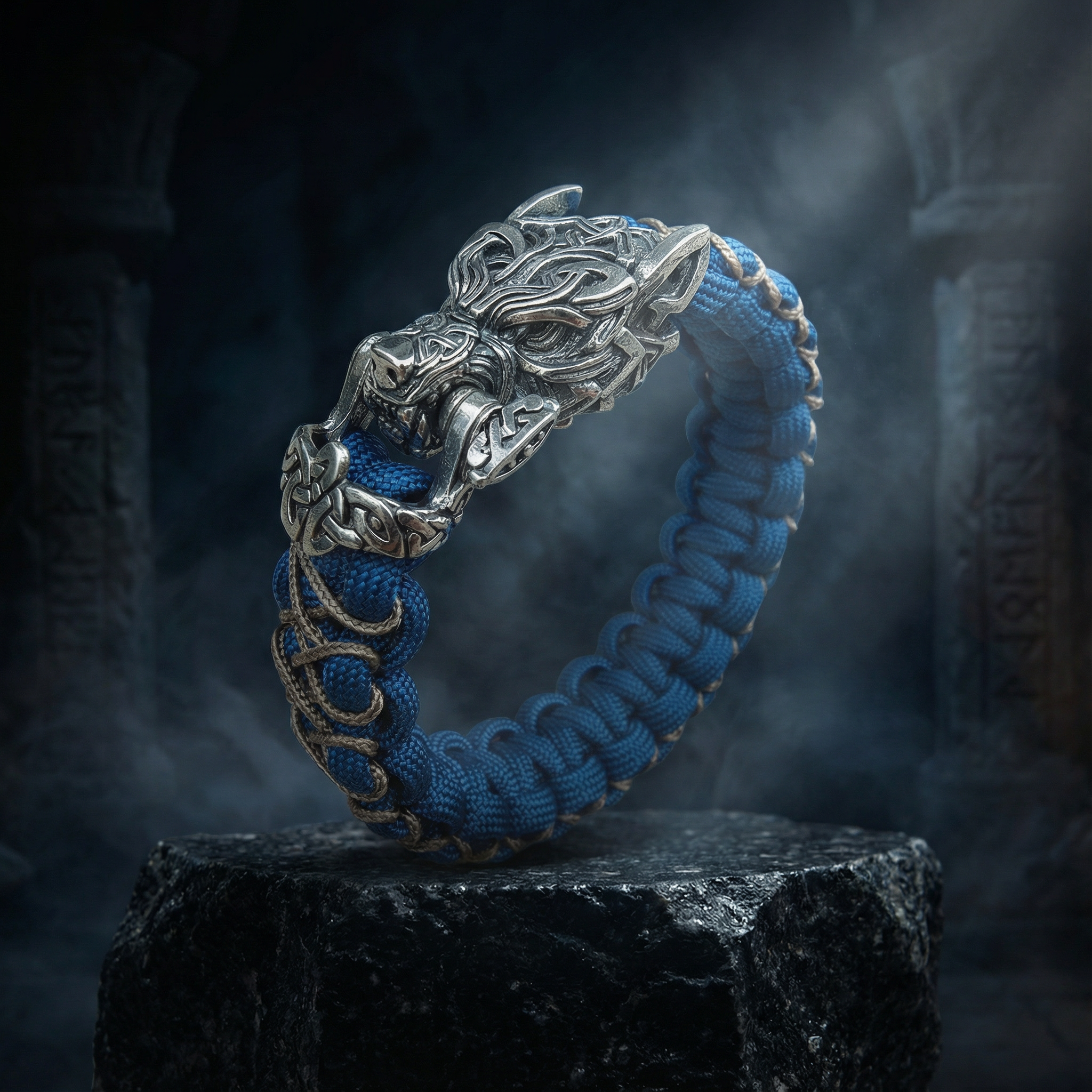 Wolf Paracord Bracelet