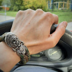 Cacique Skull Paracord Bracelet