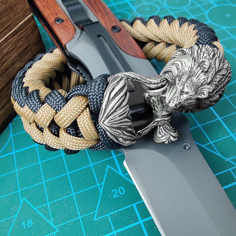 Lion II  Paracord Bracelet
