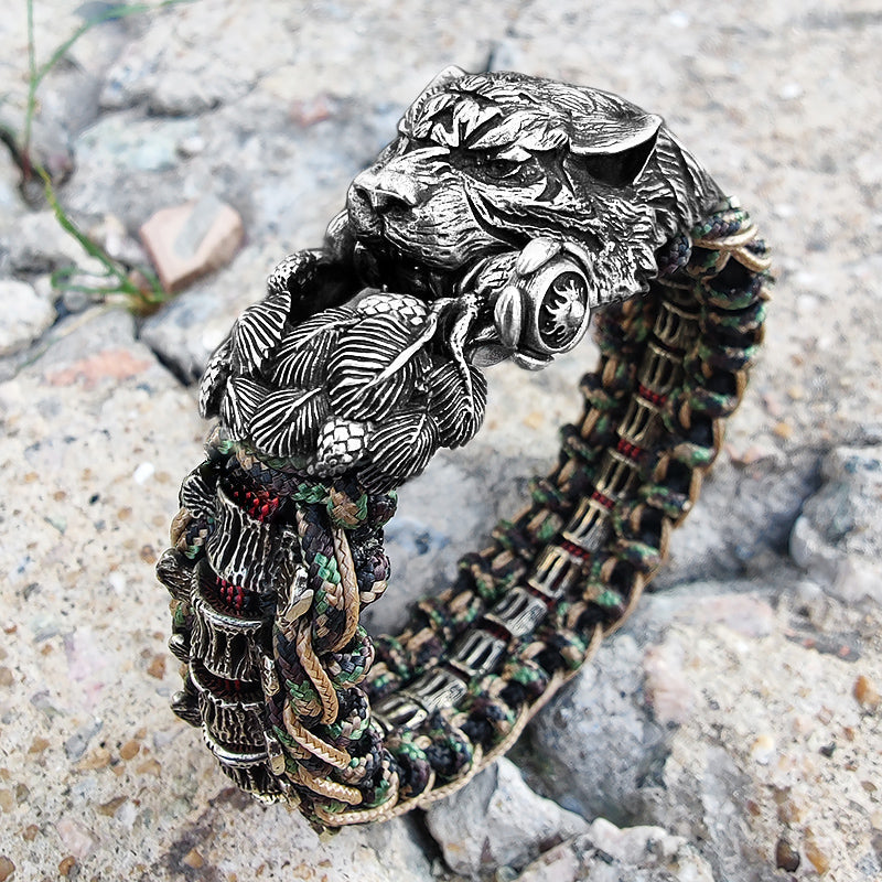 Tiger Paracord Bracelet