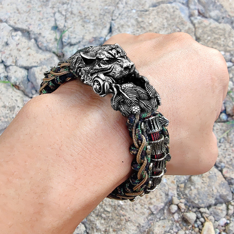 Tiger Paracord Bracelet
