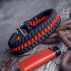 Warrior Wolf Paracord Bracelet