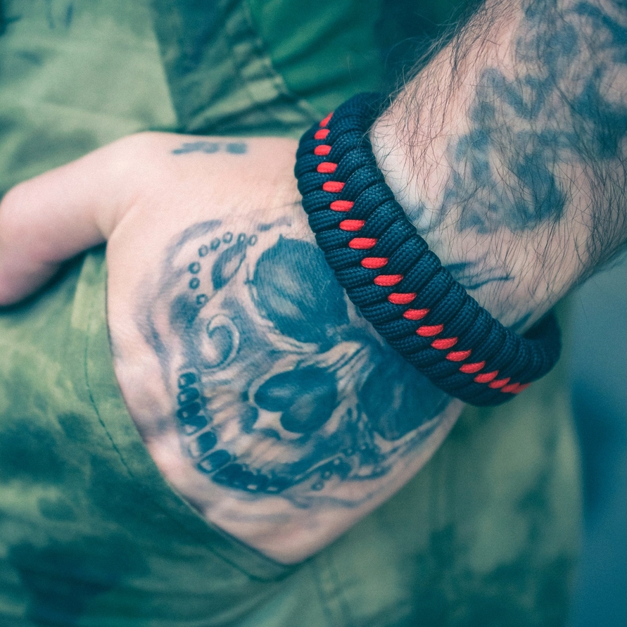 Warrior Wolf Paracord Bracelet
