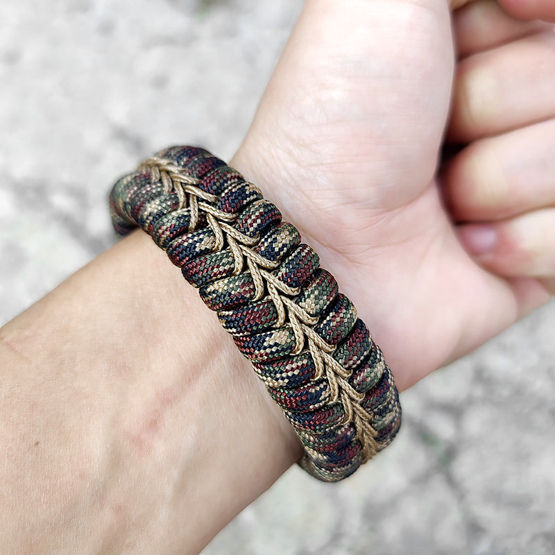 Cacique Skull Paracord Bracelet