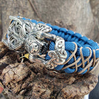 Wolf Paracord Bracelet