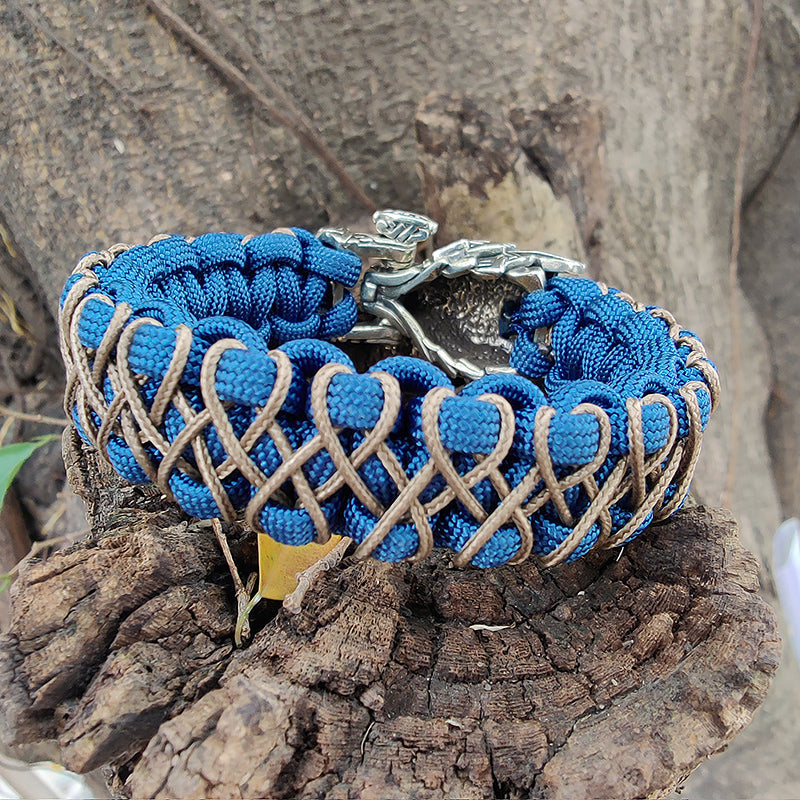 Wolf Paracord Bracelet